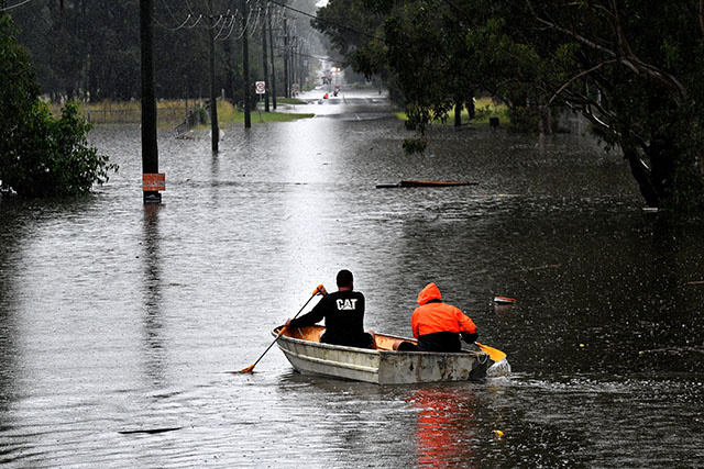 Australie: des milliers de personnes évacuées après des inondations