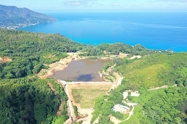 L'extension du barrage de La Gogue aux Seychelles devrait être achevée d'ici à la fin de l'année