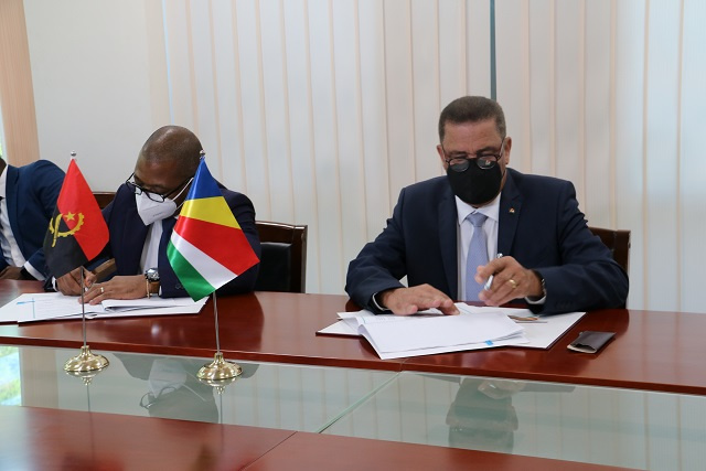 Seychelles, Angola sign agreements to launch partnerships, closer relations