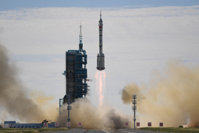 First astronauts arrive at China's space station