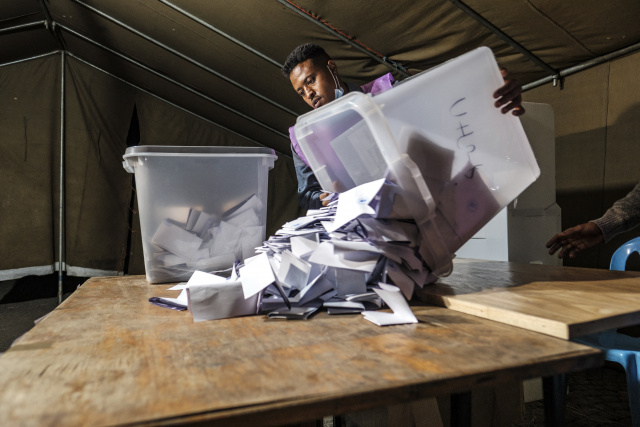 Counting under way in 'historic' Ethiopia election