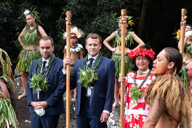 Macron backs heritage bid of remote Polynesian islands