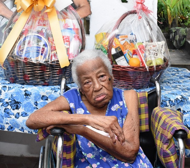 Seychelles' oldest citizen, Margaret Woodfield Pouponneau, turns 109