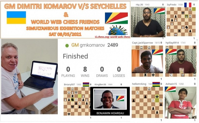 Seychelles' chess champions advance their virtual attack during COVID-19's doldrums
