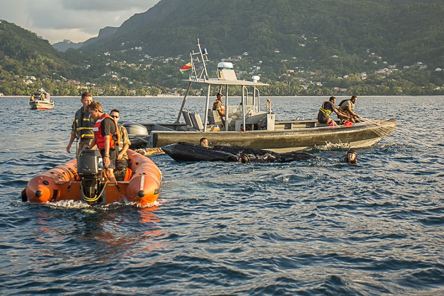 Seychelles, France carry out anti-narcotics military exercise