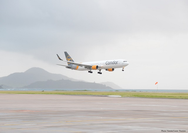 Charter airline Condor returns to Seychelles, linking islands to Germany