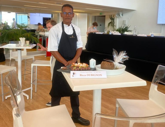 Seychellois chef shines in super yacht culinary competition