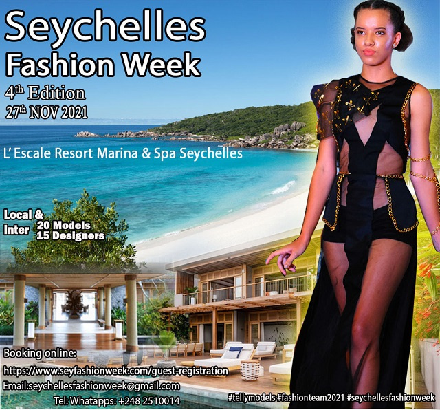 20 designers to showcase their styles at Seychelles Fashion Week on Nov. 27