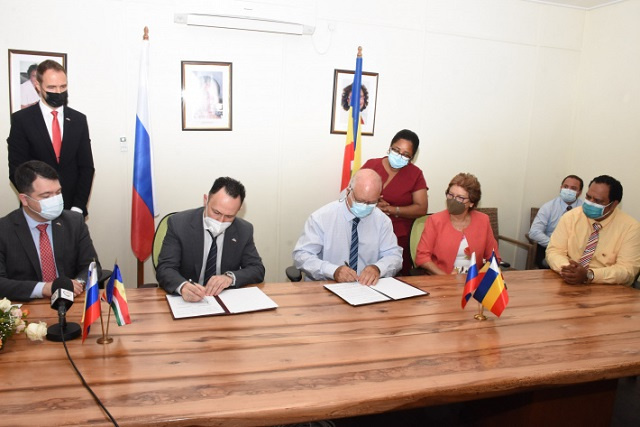 Seychelles' capital city signs twinning agreement with Rostov-on-Don, Russia