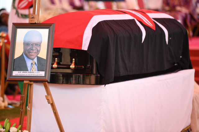 State funeral for Kenya's ex-president Kibaki