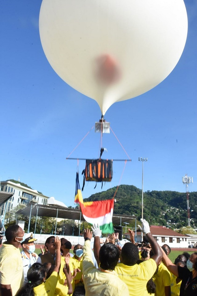 Balloon satellite mission in Seychelles successful – schools to benefit from data collected