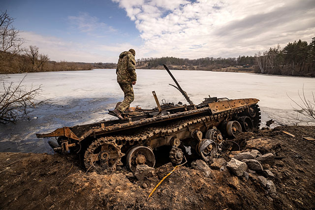 Ukraine: après trois mois de combats, la Russie contrôle 20% du pays selon Kiev