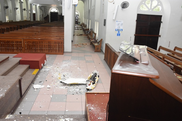 Vandalism at Catholic cathedral: Seychelles shocked at destruction of statues and crosses
