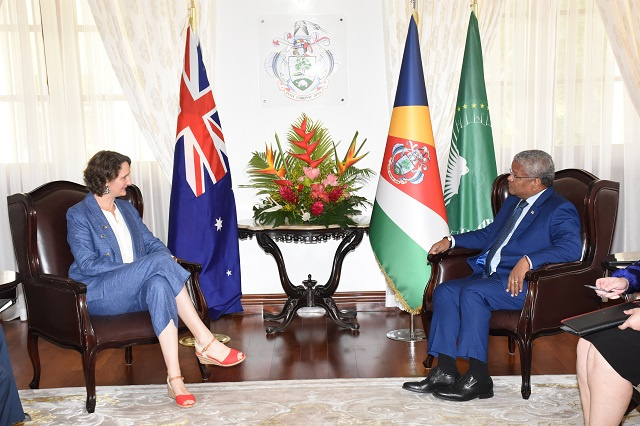 Seychelles and Australia in lockstep in defending interests of small island states, says diplomat