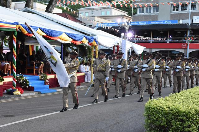 Seychelles' National Day Parade resounds on the streets of Victoria