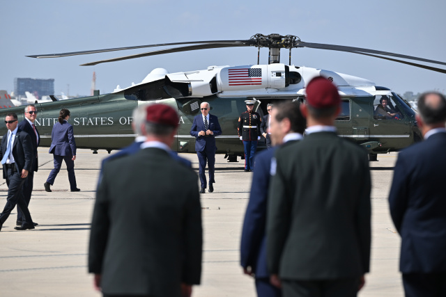 Biden takes off on historic flight to Saudi Arabia