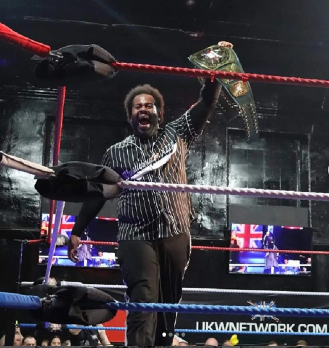 Wrestler 'JPR' from Seychelles becomes UK wrestling champion
