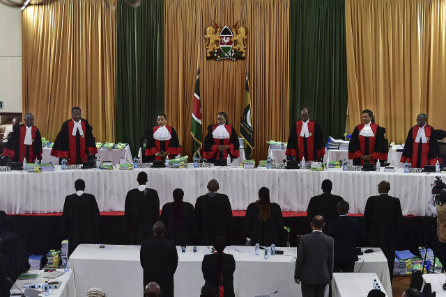 Kenya's top court at heart of election dispute