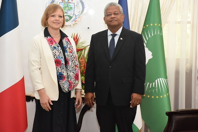 La nouvelle ambassadrice de France veut poursuivre la coopération régionale entre les Seychelles et la France