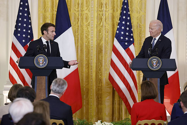 Après les tensions, Biden et Macron tentent d'arrondir les angles sur le plan climat américain