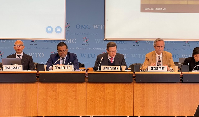 WTO commends Seychelles for progress in implementing accession commitments