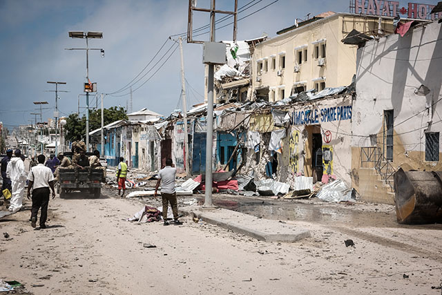 Somalie: nouvel attentat attribué aux shebab dans le centre, 9 morts