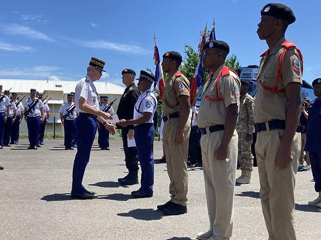 Des policiers des seychelles formés par des gendarmes réunionnais