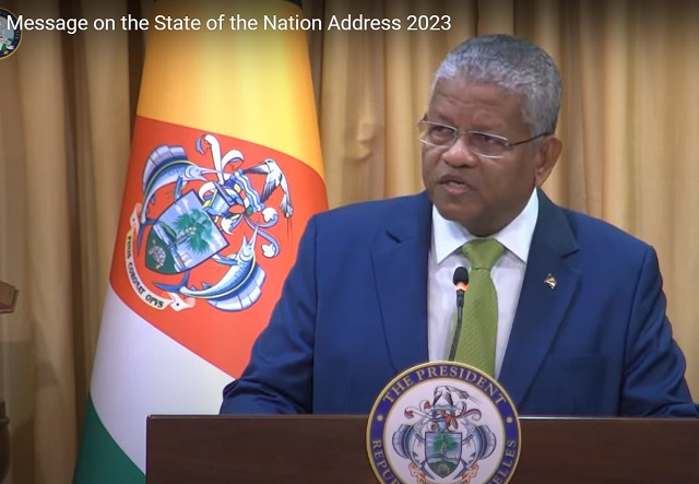 État de la nation : le président des Seychelles se dit fier des réalisations à mi-parcours