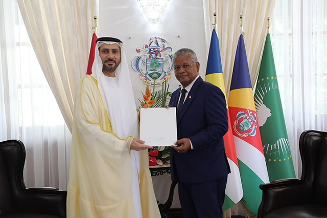 Climate talks: Seychelles' President receives COP28 invite from UAE President