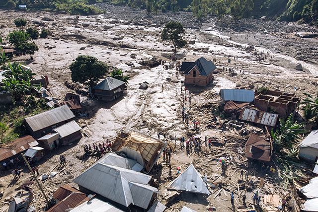 Inondations meurtrières : comme "la fin du monde" dans l'est de la RDC