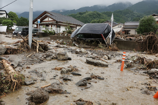 Two dead in southwestern Japan after 'heaviest rain ever'