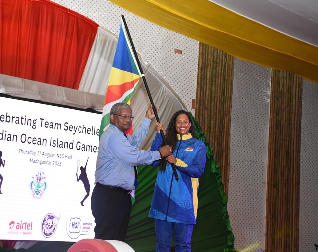 Team Seychelles gets grand sending off for IOIG