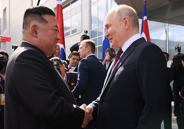 Kim convaincu que Moscou et Poutine remporteront "une grande victoire"