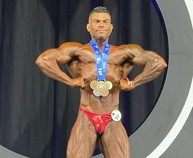 Seychellois bodybuilder wins gold in Ryan Terry British Championships in Manchester
