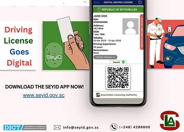 Seychelles Licensing Authority pilots digital driving licenses