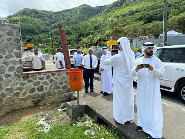 Catastrophes du 7 décembre : une délégation des Émirats arabes unis rencontre le président des Seychelles pour proposer son aide