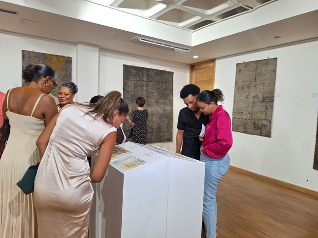 Respected Seychellois artist Leon Radegonde exhibits new works on slavery and poverty