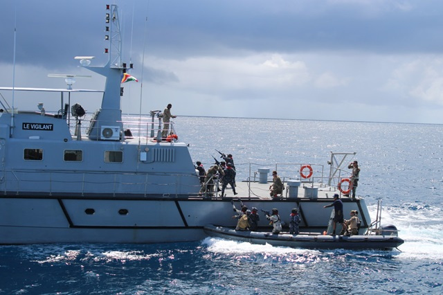 Le 14ème exercice militaire Cutlass Express aux Seychelles se concentre sur les abordages non conformes