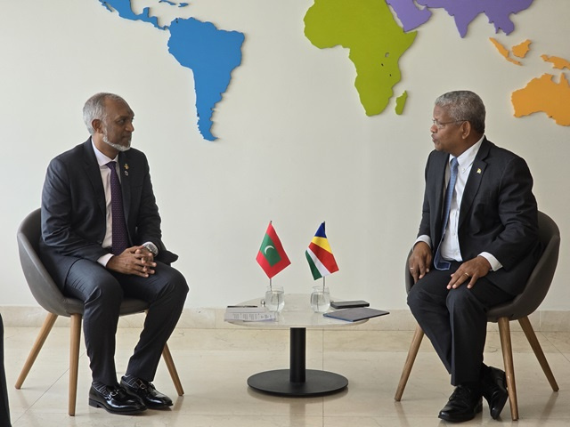 Le président des Seychelles souhaite renforcer la coopération avec les Maldives et les Îles Marshall