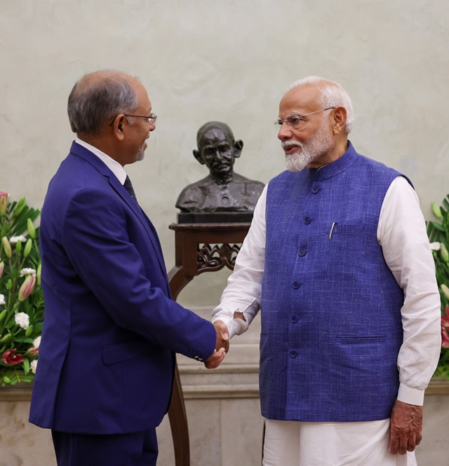 Participation of leaders from India’s neighbourhood and Indian Ocean region in the swearing-in ceremony of Prime Minister and Council of Ministers