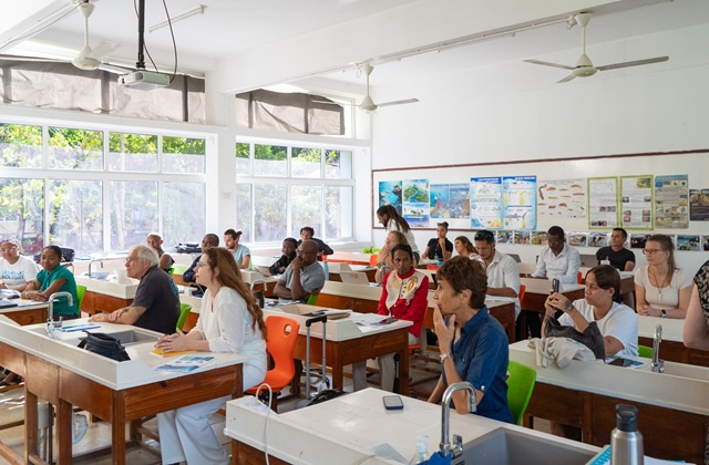 Seychelles hosts regional DiDem Thematic School on reef heritage vulnerability 