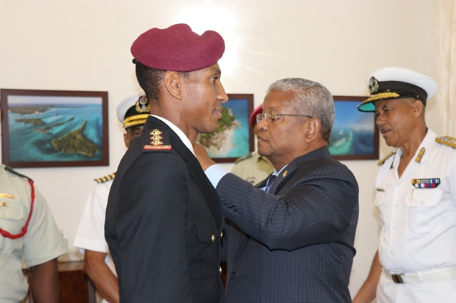 New Seychelles Defence Forces officers commissioned and promoted in June 2024