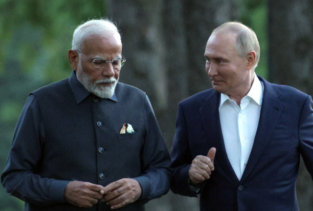 Modi, Putin hold talks amid outrage over Ukraine strikes