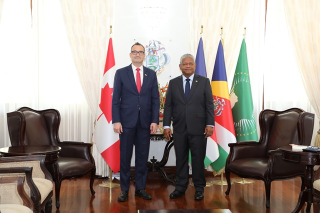 Outgoing Canadian HC satisfied with partnership with Seychelles in maritime security