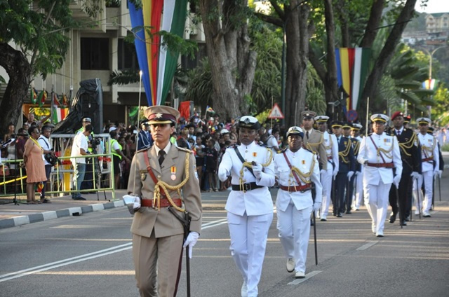 Major Diana Woodcock: First woman parade commander in Seychelles