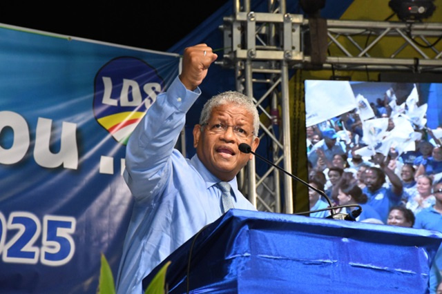 Seychelles' President Wavel Ramkalawan elected leader of ruling Linyon Demokratik Seselwa party