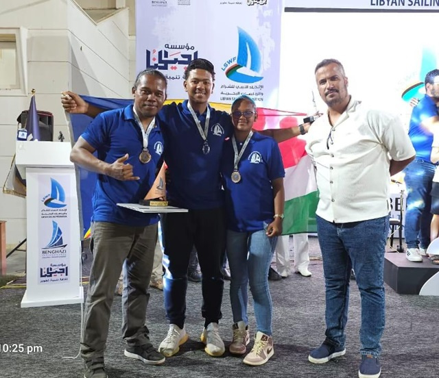 Seychelles wins 3 medals in sailing competition in Libya