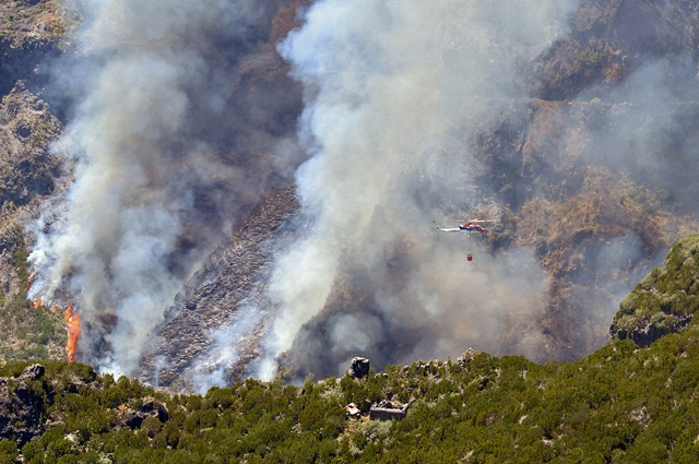 Incendie à Madère: le Portugal fait à appel à l'UE