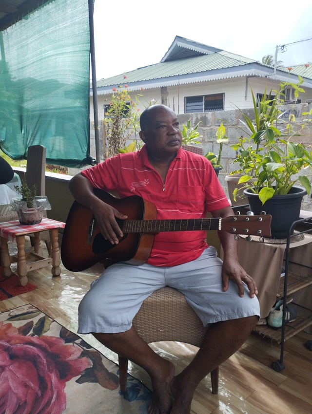 Singer Marc Dubel keeps Seychellois anecdotes alive through his songs