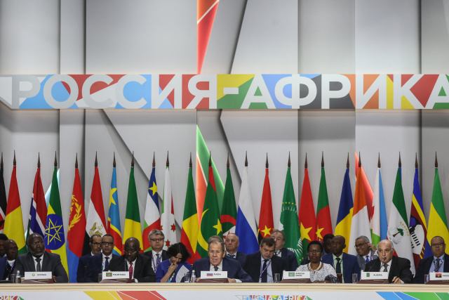 Putin promises Africa 'total support' in anti-West pitch to continent